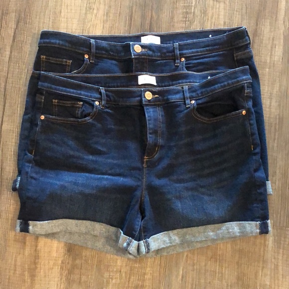 (2) Pairs of Loft Jean Shorts - Picture 2 of 9